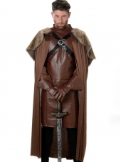 Medieval Knight Costume Viking Costume - Mens Medieval Costumes